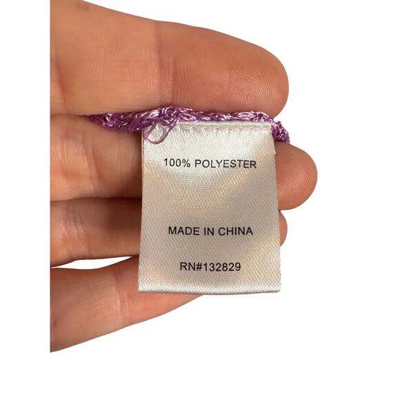 Lovers and Friends Hollis Sequin Embellished Beachy Coastal Party Lavender Small - Picture 10 of 12